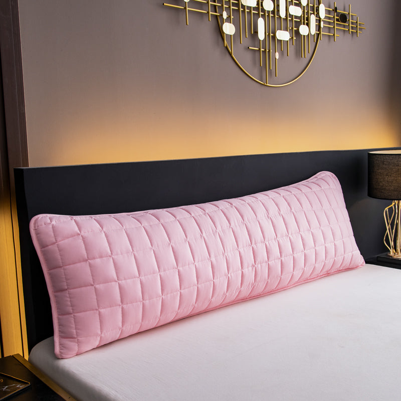 Housse de coussin longue pour lit double étanche