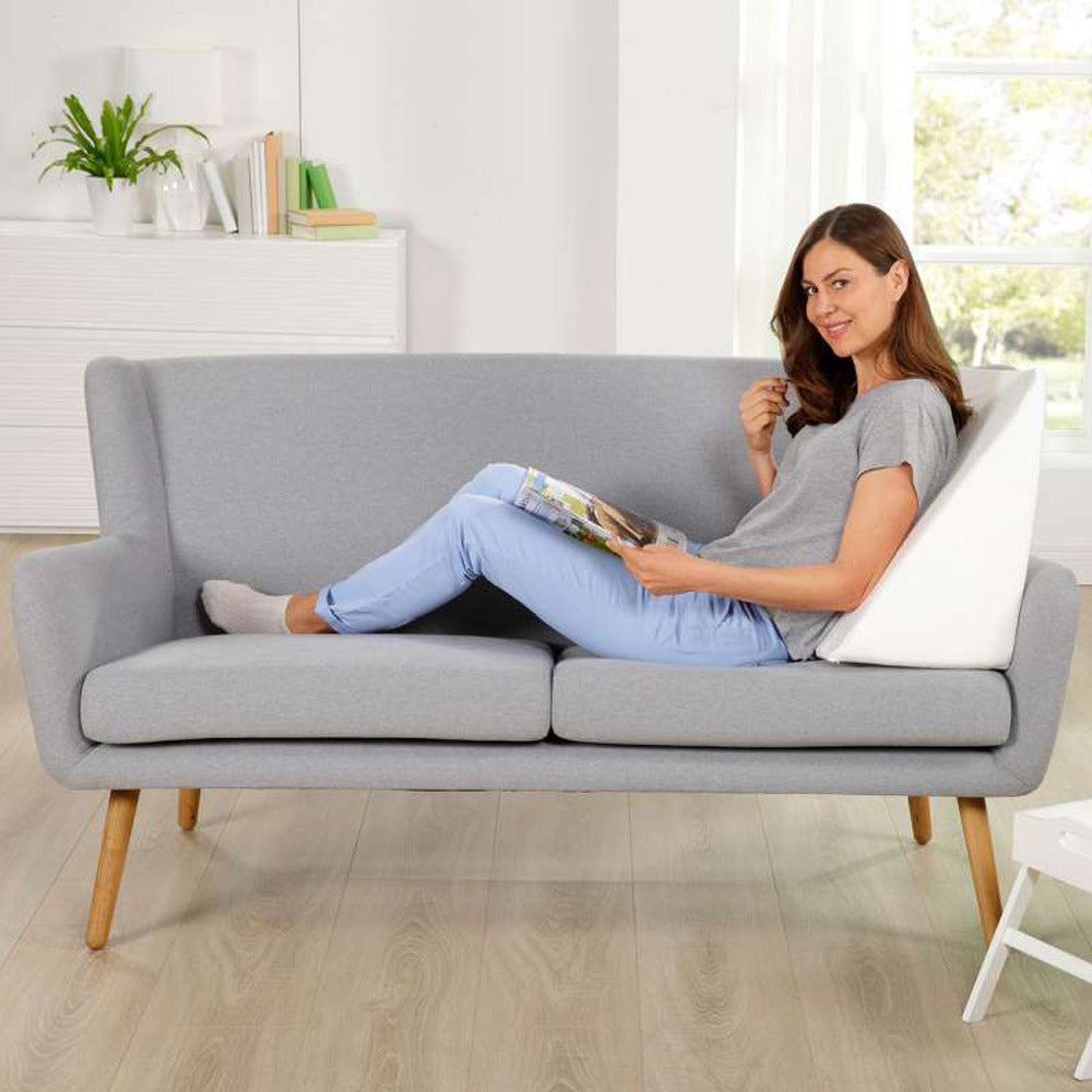 Coussin en Forme de Cale pour Dormir en Position Verticale