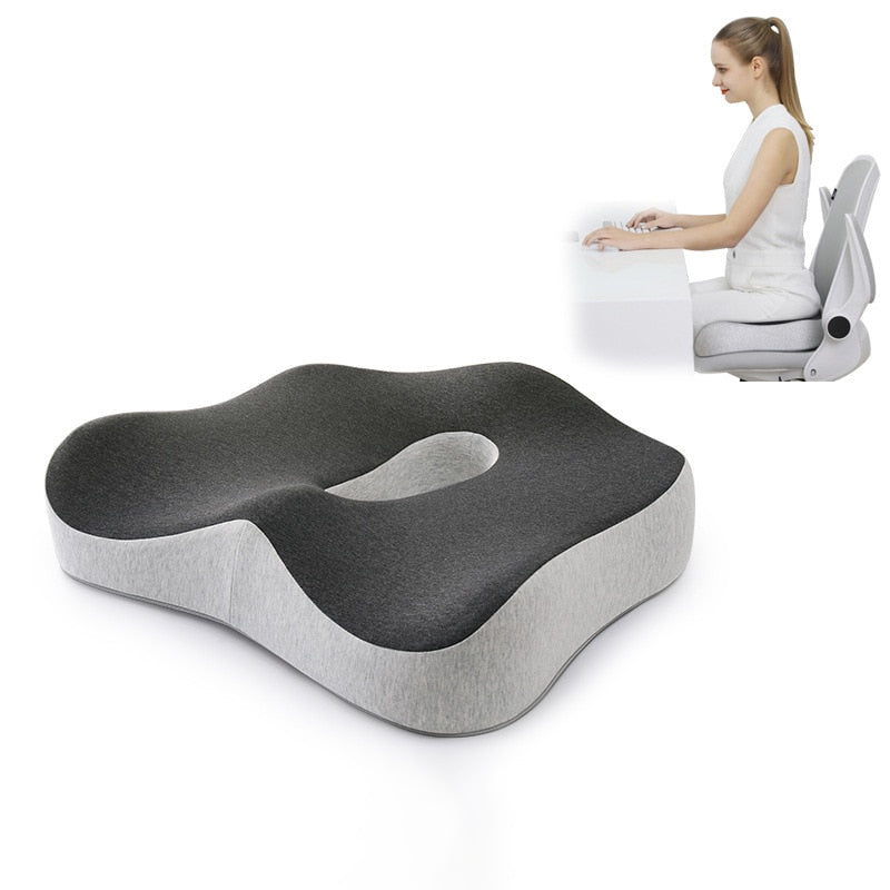 Support de siège de chaise de bureau et oreiller pour la taille