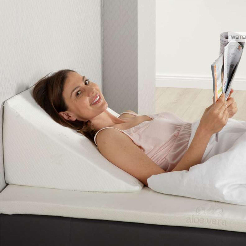 Coussin en Forme de Cale pour Dormir en Position Verticale