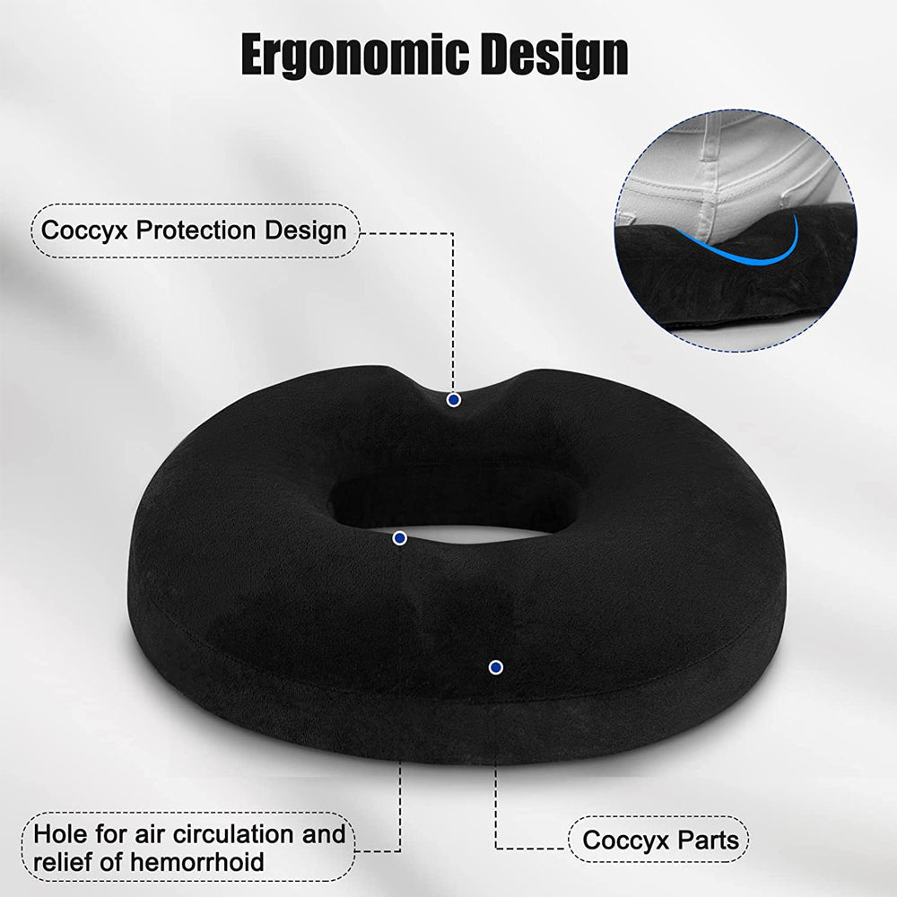 Coussin de siège en forme de donut