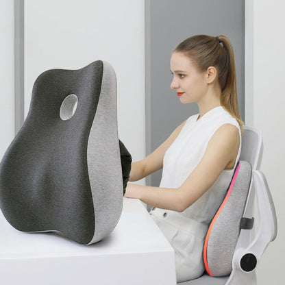 Support de siège de chaise de bureau et oreiller pour la taille