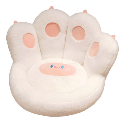 Oreiller en forme de patte de chat