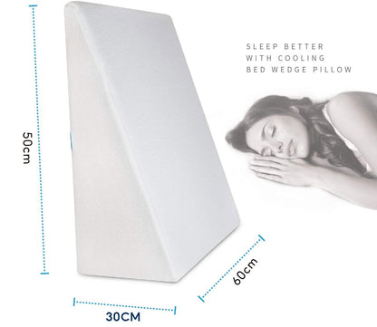 Coussin en Forme de Cale pour Dormir en Position Verticale
