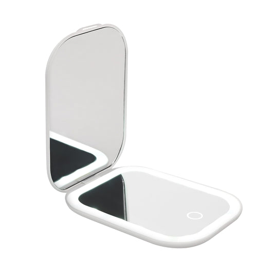 LED Double Sided Compact Mirror
