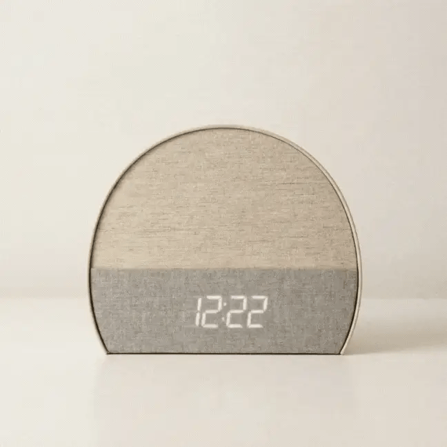 Serenity Bluetooth Cloth Wake Up Light Clock