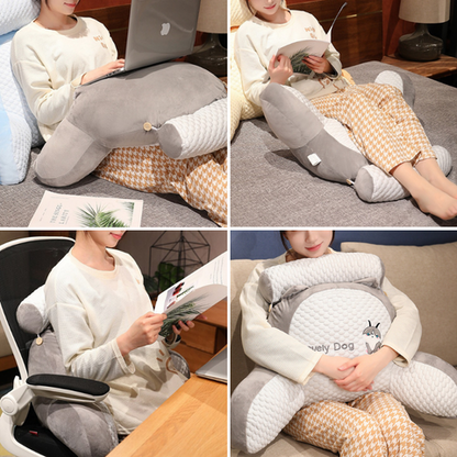 Coussin de Soutien en Soie de Glace