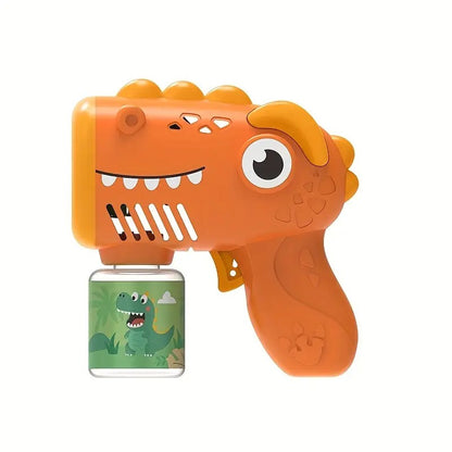 Dinosaur Electric Bubble Gun