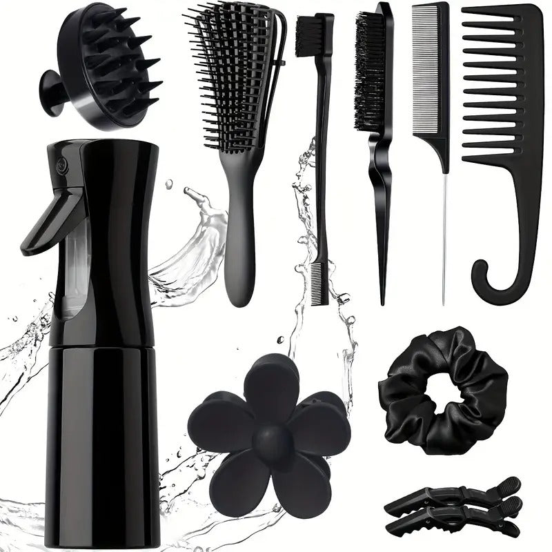 11pcs Hair Brush Set