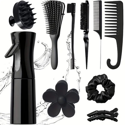 11pcs Hair Brush Set