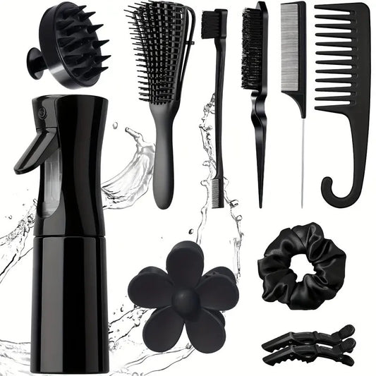 11pcs Hair Brush Set