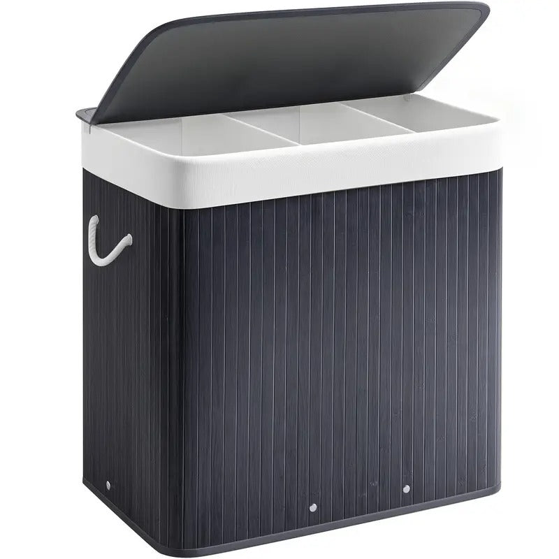Modern Bamboo Hamper