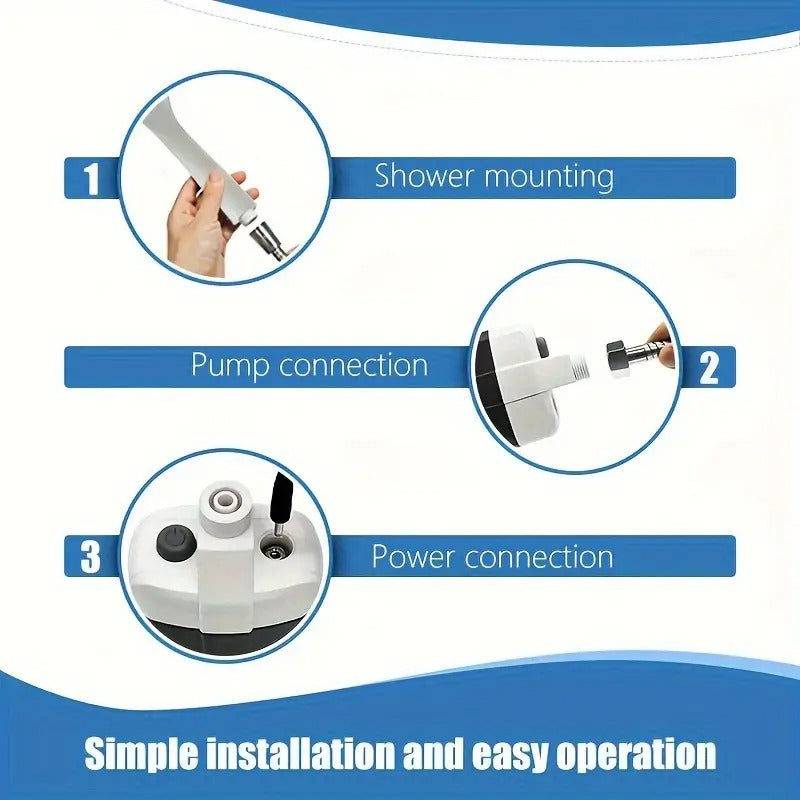 Handheld Camp Shower Pump