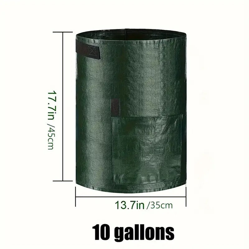 4 Pcs Garden Bags with Window & Handle