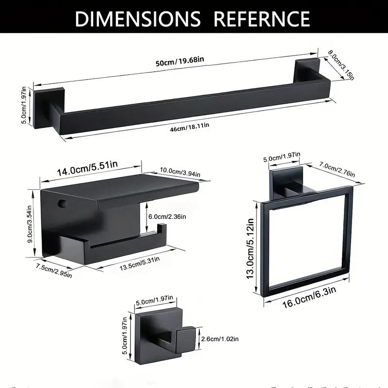 Bathroom Hardware Set