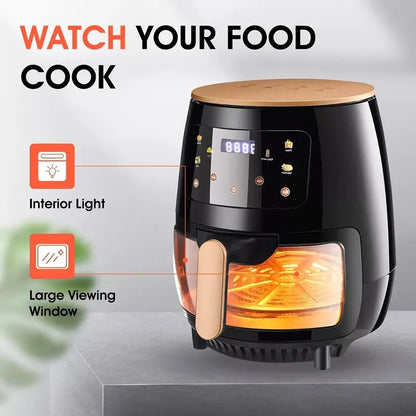 Easy-View Window 6L Air Fryer
