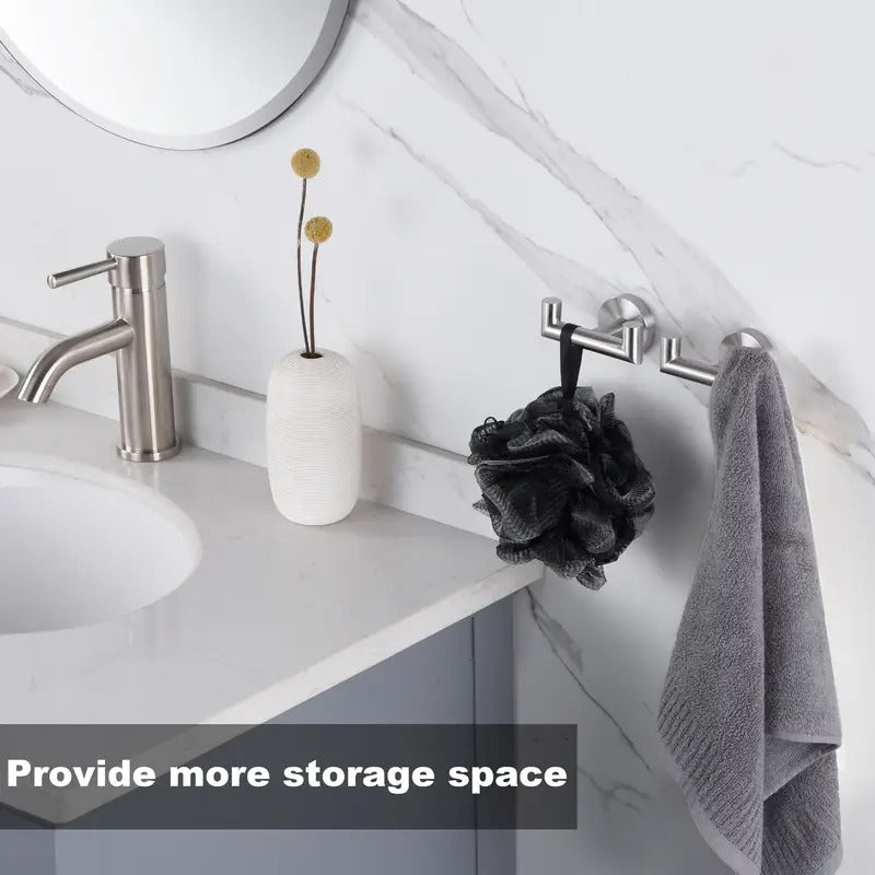 2pcs Heavy Duty Towel Hooks