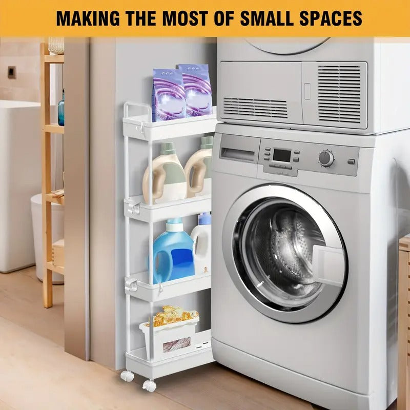 4-Tier Storage Trolley