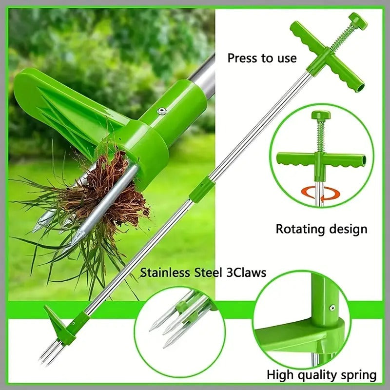Weed Puller & Root Remover Tool