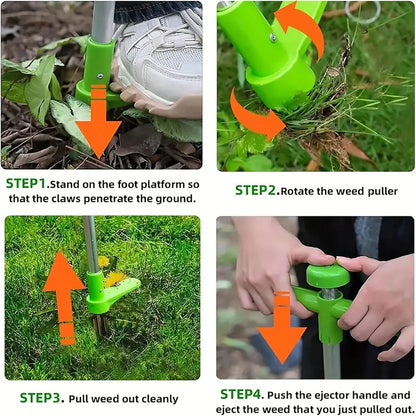 Weed Puller & Root Remover Tool