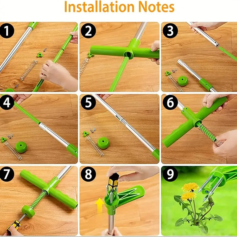 Weed Puller & Root Remover Tool