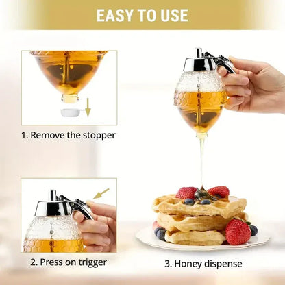 Crystal Honey Dispenser