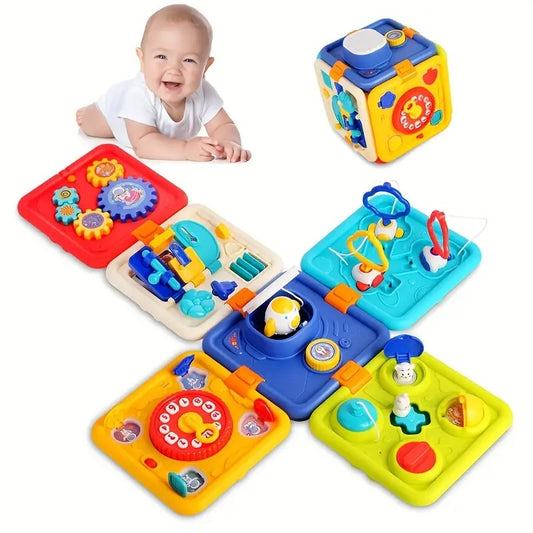 6-in-1 Early Learning Puzzle Cube