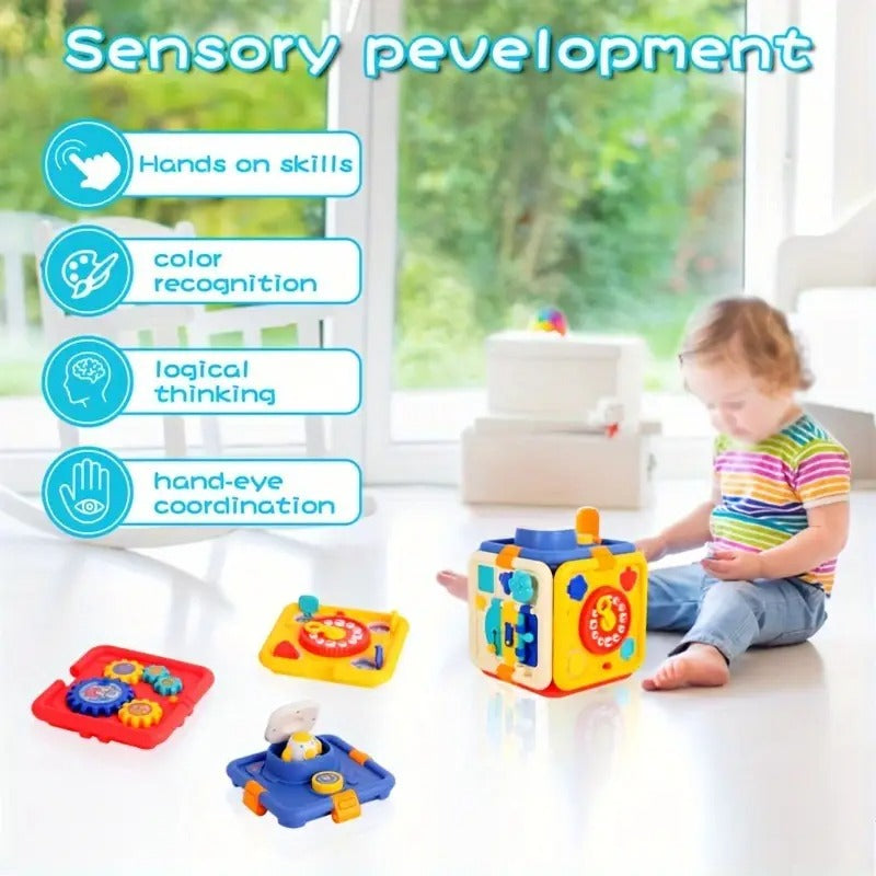 6-in-1 Early Learning Puzzle Cube