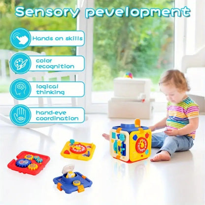 6-in-1 Early Learning Puzzle Cube