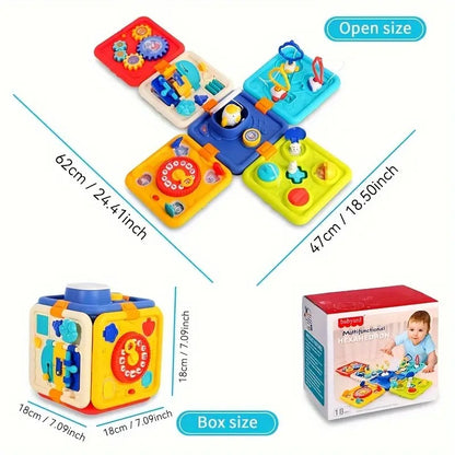 6-in-1 Early Learning Puzzle Cube