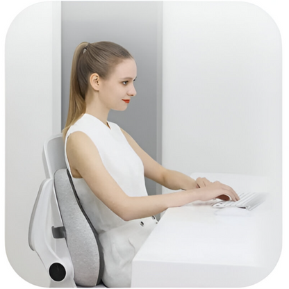 Support de siège de chaise de bureau et oreiller pour la taille