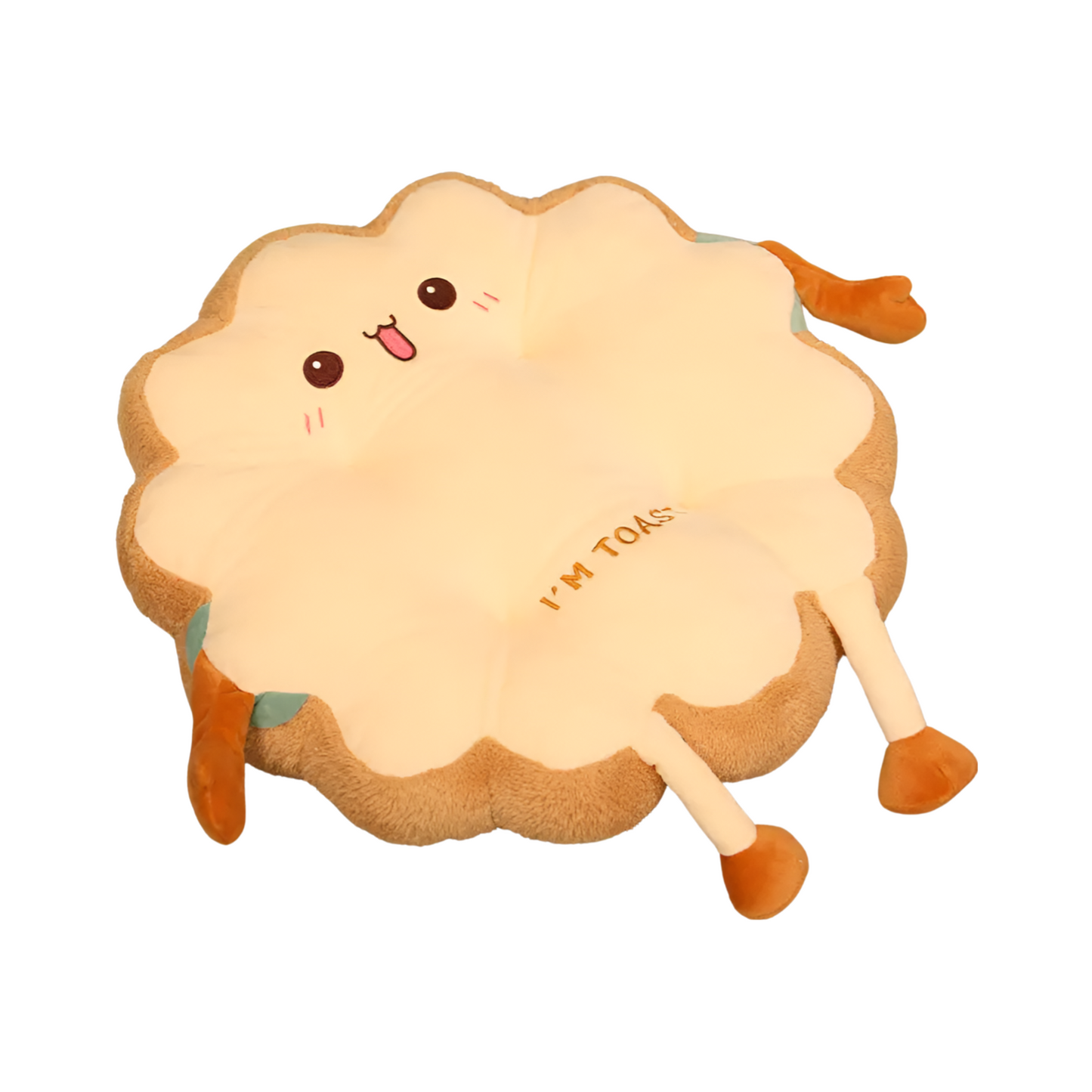 Coussin en peluche Toast mignon