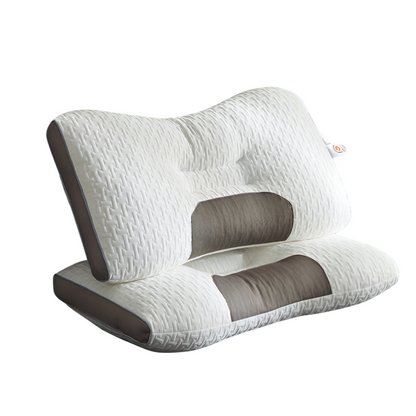 Oreiller cervical pour les dormeurs sur le dos et sur le côté