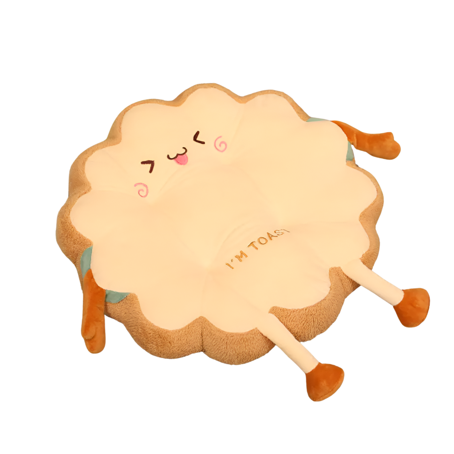 Coussin en peluche Toast mignon