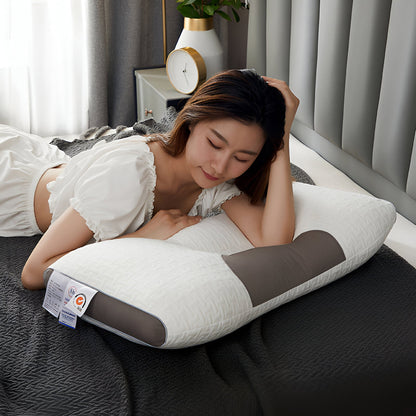 Oreiller cervical pour les dormeurs sur le dos et sur le côté